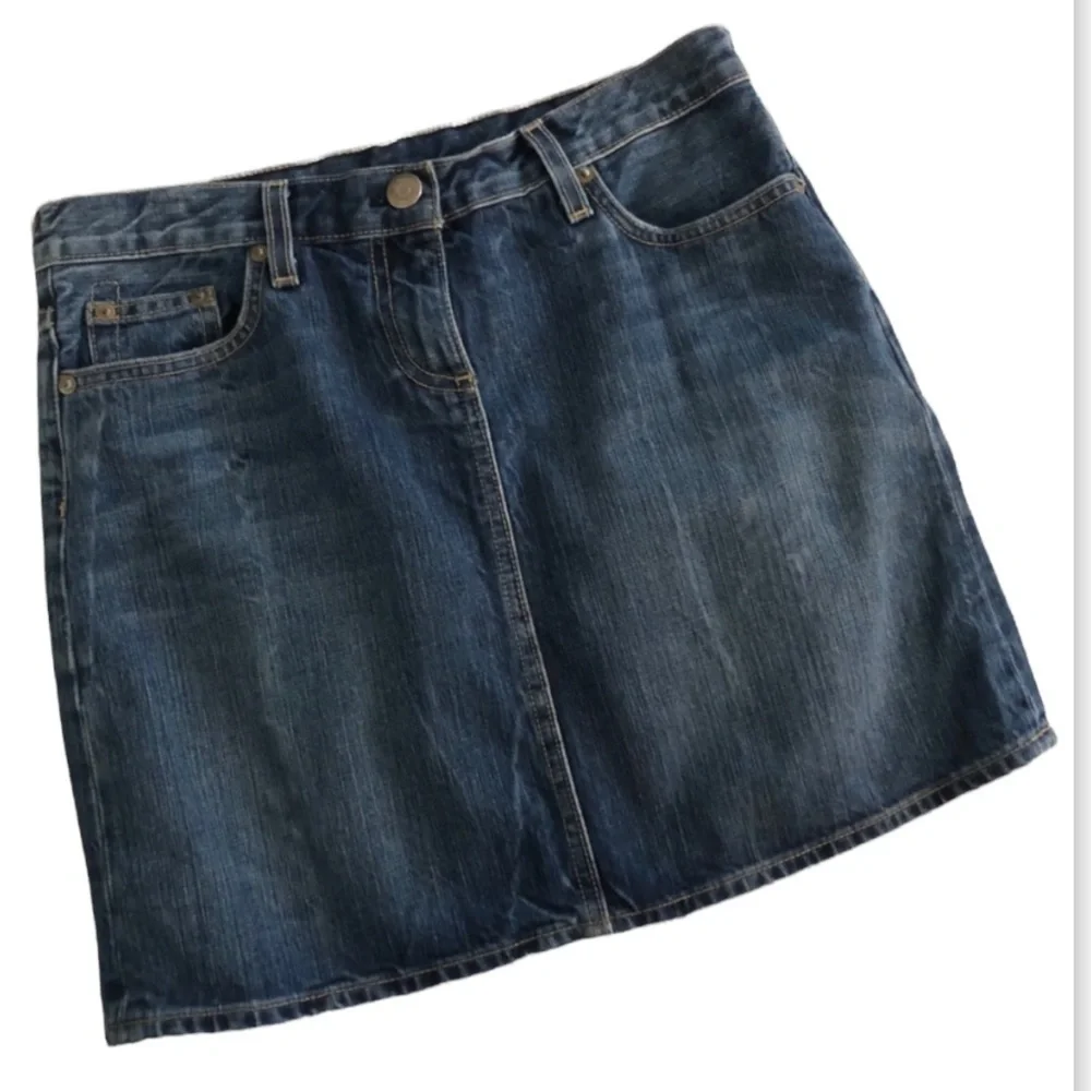 J. Crew 5 Pocket Denim Mini Skirt